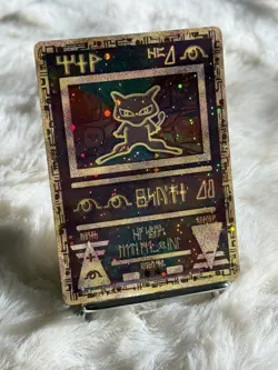 Pokemon TCG Ancient Mew Holo Promo Card Excellent Condition NM Rare Holo W Swirl - Image 2