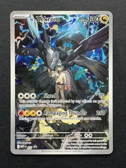 Pokemon Mega Evolution Promos - N's Zekrom Black Star Promo 031 - Image 1