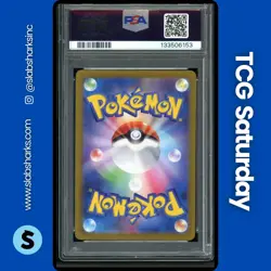 2024 POKEMON TERASTAL FEST JP #204/187 HEARTHFLAME MASK OGERPON EX SAR PSA 9 - Image 2