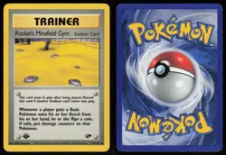 Rocket's Minefield Gym 119/132 Uncommon Gym Challenge 1st Edition Pokemon - Image 3