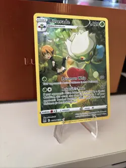 Pokemon TCG Roserade Holo Ultra Rare Trainer Gallery Card TG02/TG30 Lost Origin - Image 2