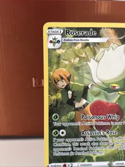 Pokemon TCG Roserade Holo Ultra Rare Trainer Gallery Card TG02/TG30 Lost Origin - Image 4