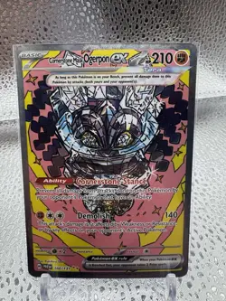 Pokemon TCG Cornerstone Mask Ogerpon EX 160/131 NM Condition Pack Fresh Rare - Image 1