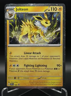 Jolteon 169 Cosmos Holo Promo - Scarlet & Violet - NM✨ - Pokemon TCG - Image 1