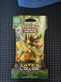 Fates Collide SLEEVED Booster Pack Artwork SEALED Pokemon TCG XY - Image 1