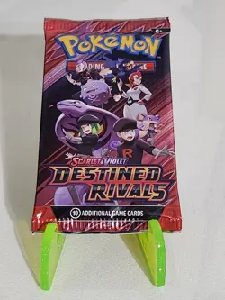 Pokemon TCG Destined Rivals Booster Pack Factory Sealed - Image 1