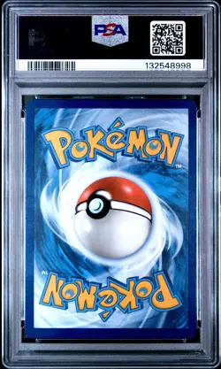 2025 POKEMON PRE EN-PRISMATIC EVOLUTIONS MASTER BALL REVERSE HOLO HEATRAN PSA 8 - Image 2