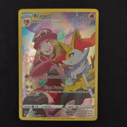 Pokemon TCG Braixen TG01/TG30 Swsh12 Trainer Gallery Ultra Rare Full Art Holo - Image 1