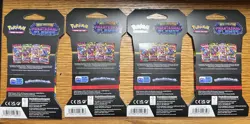 Pokemon TCG Phantasmal Flames Sleeved Booster Packs X4 English Factory Sealed - Image 2