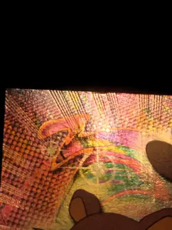 Rattata #19 Holo Pokemon Topps Series 1 Card (Black Label) MP - Image 5