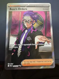 Boss’s Orders 256/217 Ultra Rare Full Art Pokemon TCG Ascended Heroes NM - Image 1