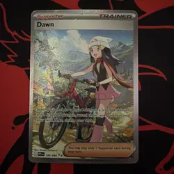 Pokemon Dawn 129/094 Phantasmal Flames Trainer Full Art Special Illustration NM - Image 1