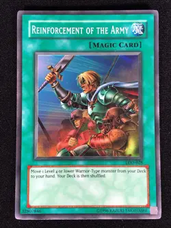 Yugioh Reinforcement of the Army LOD-028 Super (LP) - Image 1
