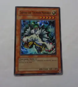 Zaborg the Thunder Monarch AST-023 (Super Rare, Unlimited, Lightly Played / LP) - Image 1