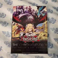 Yugioh Chronicles Deck: Fallen & The Virtuous AllFoil 3 Set - OpenBox + Bonus(5) - Image 3