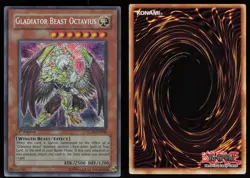Gladiator Beast Octavius GLAS-EN000 Secret Rare 1st Edition Yu-Gi-Oh - Image 3