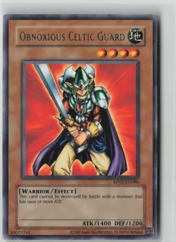 Obnoxious Celtic Guard (RP02-EN086) Yu-Gi-Oh! Retro Pack 2 - Image 1