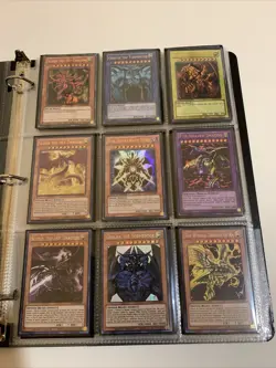 Yugioh Binder Collection Blue-Eyes White Dragon Cards - Image 3