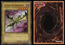 Curse of Dragon LOB-066 LOB The Legend of Blue Eyes White Dragon Yu-Gi-Oh - Image 3
