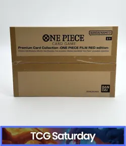 ONE PIECE PREMIUM CARD COLLECTION FILM RED EDITION SEALED - Image 1