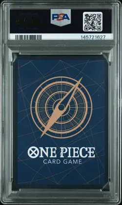 2025 ONE PIECE JPN OP11-A FIST OF DIVINE SPEED ALTERNATE ART GEAR TWO PSA 10 - Image 2