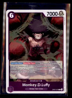 One Piece 500 Years in the Future OP07-073 Monkey.D.Luffy 3 card lot - Image 1