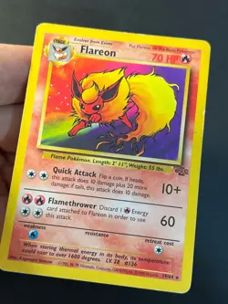 Flareon 19/64 Jungle Unlimited Rare - WOTC - Pokemon Card C MP - Image 4