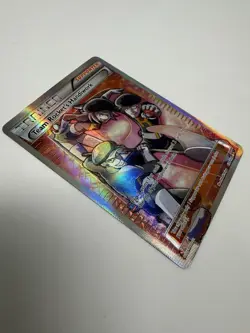 Team Rocket’s Handiwork 124/124 Full Art Trainer XY Fates Collide Pokemon Card - Image 3