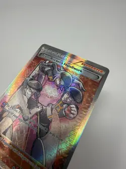 Team Rocket’s Handiwork 124/124 Full Art Trainer XY Fates Collide Pokemon Card - Image 4