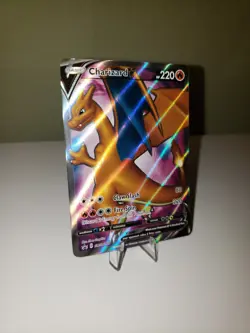Pokemon Charizard V Champions Path (Black Star Promo) Full Art Card SWSH050 - Image 2