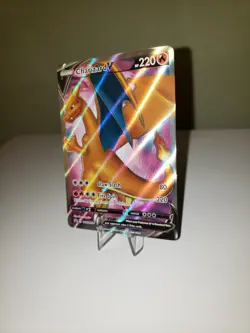 Pokemon Charizard V Champions Path (Black Star Promo) Full Art Card SWSH050 - Image 3