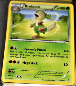 Breloom 16/160 XY Primal Clash Set Pokemon Trading TCG Game Cards Rares NM/MINT - Image 1
