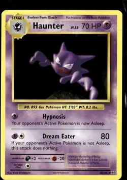 Pokemon Haunter 48/108 XY Evolutions Non Holo Uncommon 2 Card Lot LP - Image 1