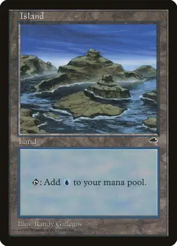 MTG Island (338) ** Tempest ** English - Image 1