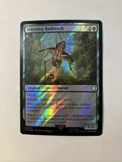 MTG Infesting Radroach (Surge Foil) [Fallout] Foil Near Mint Fast/Free Shipping - Image 1