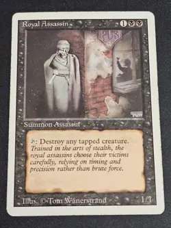 2x Royal Assassin Revised Edition Mtg Magic Rare HP - Image 3