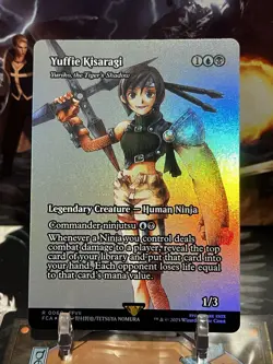 MTG | Yuffie Kisaragi - Yuriko (Showcase) ✨FOIL✨ [FINAL FANTASY] - Image 1