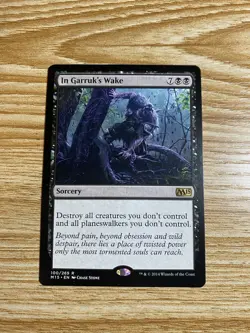 In Garruk's Wake Magic 2015 (M15) Regular Magic MTG - Image 1