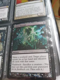 mtg Cabal Therapy Foil Premium Deck Graveborn - Image 1