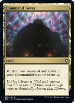 Command Tower (Regular) MTG Battle for Baldur's Gate - NM FRESH - Image 1