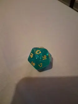 Magic the Gathering D20 Spindown Oversized Dice Lorwyn Eclipsed - Image 1