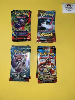 Pokemon Booster Packs Lot – 40 Packs (10 Packs Per Set) – Factory Sealed - Image 3