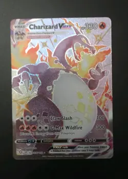 Charizard VMAX SV107/SV122 Shining Fates Ultra Rare Pokemon PSA 10 Potential - Image 1