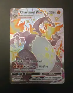 Charizard VMAX SV107/SV122 Shining Fates Ultra Rare Pokemon PSA 10 Potential - Image 2