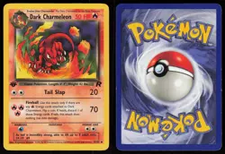 Dark Charmeleon 32/82 Uncommon Team Rocket 1st Edition Pokemon - Image 3