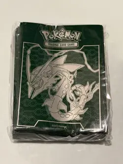 *NEW* Pokemon Rayquaza XY Roaring Skies Card Sleeves From Elite Trainer Box (65) - Image 1