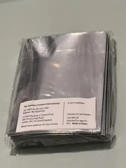 *NEW* Pokemon Rayquaza XY Roaring Skies Card Sleeves From Elite Trainer Box (65) - Image 2