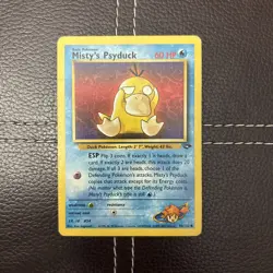 Pokemon TCG - Misty's Psyduck - 90/132 - Gym Challenge - PL Common (2000) - Image 1