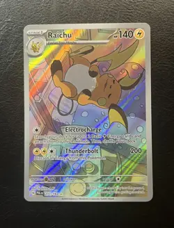 Pokemon TCG - Raichu - Paldea Evolved Illustration Rare - 211/193 - Image 1