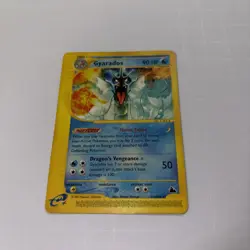 Gyarados 11/144 Skyridge 2003 Rare Non Holo Pokemon Card Game TCG - Image 1